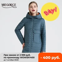 miegofce 2021 spring and autumn womens hooded jacket womens fashionable windproof coat with large pockets long cotton parka