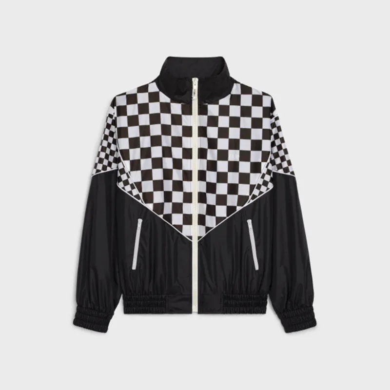 

Женское осенне-зимнее пальто для упражнений, повседневный клетчатый тренчкот для шахматной доски 2021, свободная куртка с длинным рукавом, мо...