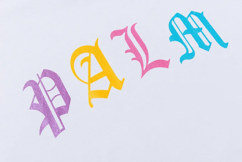 

Palm angels Fashionable personality all-match color letter printing casual T-shirt