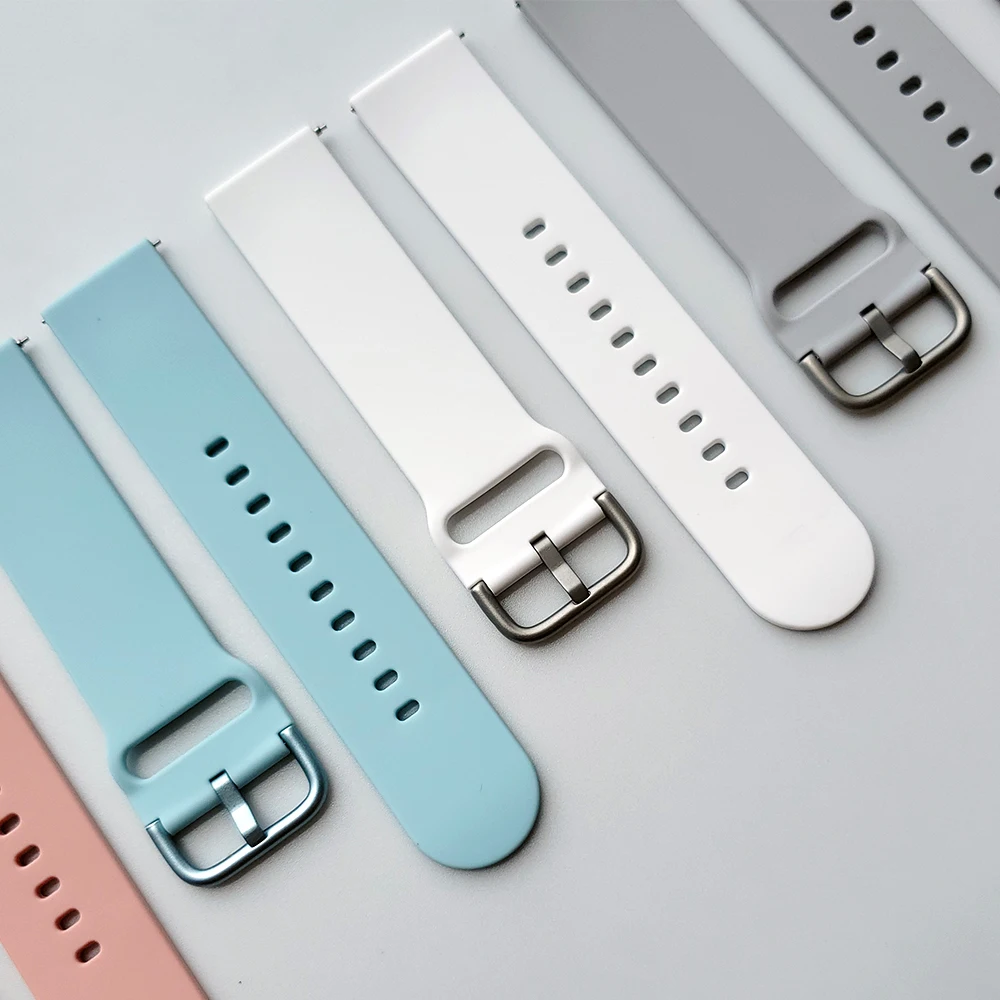 Силиконовый ремешок для часов TicWatch E3 20 мм | Наручные часы