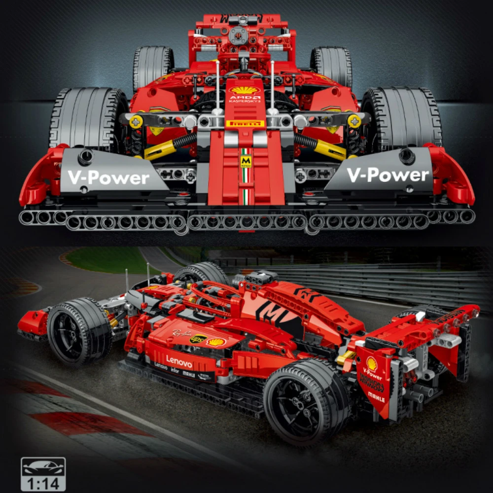 

Expert Creator High-tech Series City Super Speed Champions racing Formula Car RSR Building Blocks Bricks Moc Model Modular Kits