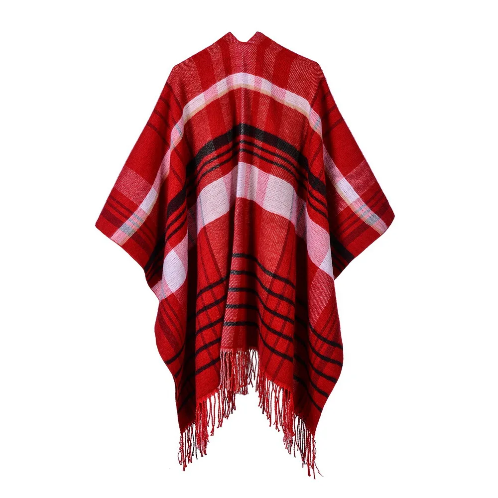 2019 мода плюс размер женская шаль шарф модные роскошные клетчатые пашмины Шарфы