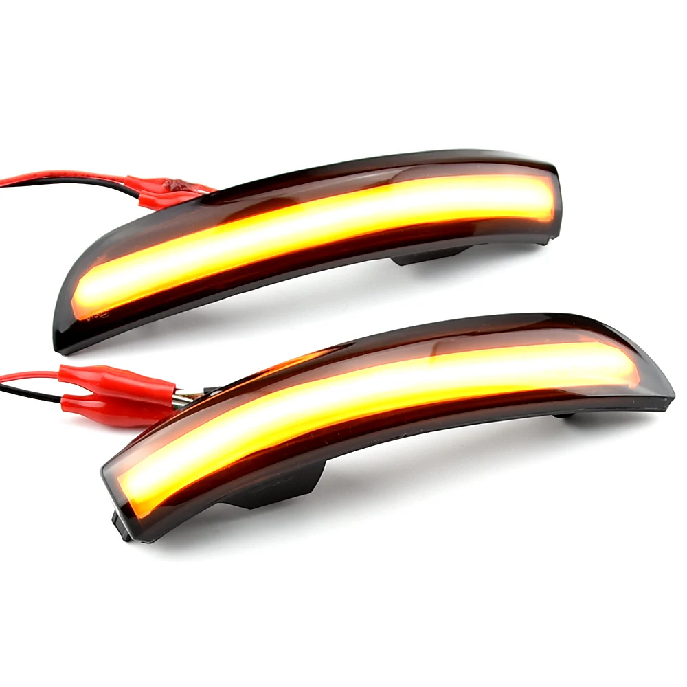 

LED Dynamic Turn Signal Light Flowing Water Blinker Flashing Light For Ford Kuga Escape EcoSport 2013 2014 2015 2016 2017 2018