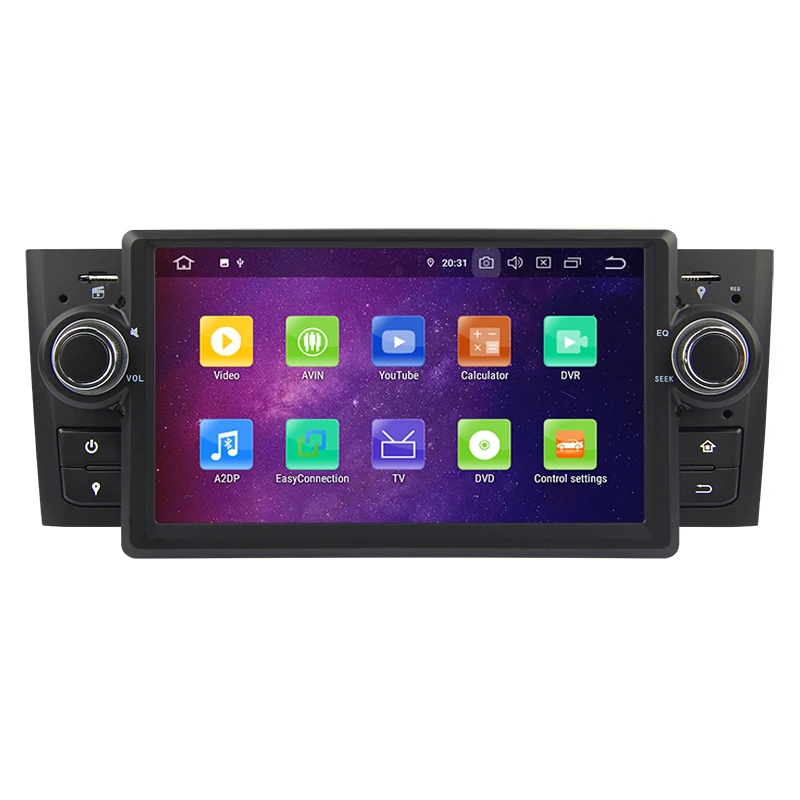 Android 9 0 Восьмиядерный Автомобильный GPS навигатор двойной Din DVD Мультимедиа стерео