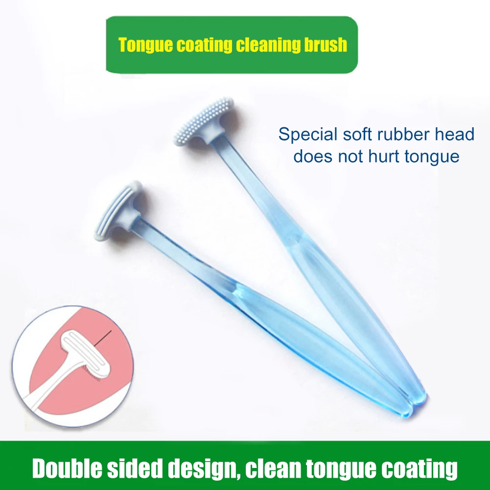 

Tongue Scraper Cleaner Children Adult Oral Cleaning Toothbrush Brush Fresh Breath Remove Coating Tongue Scraper Health Care