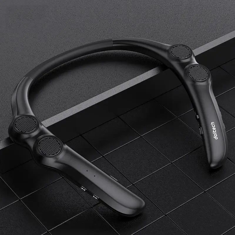 Новинка 2021 подвесной беспроводной Bluetooth-динамик на шею портативный