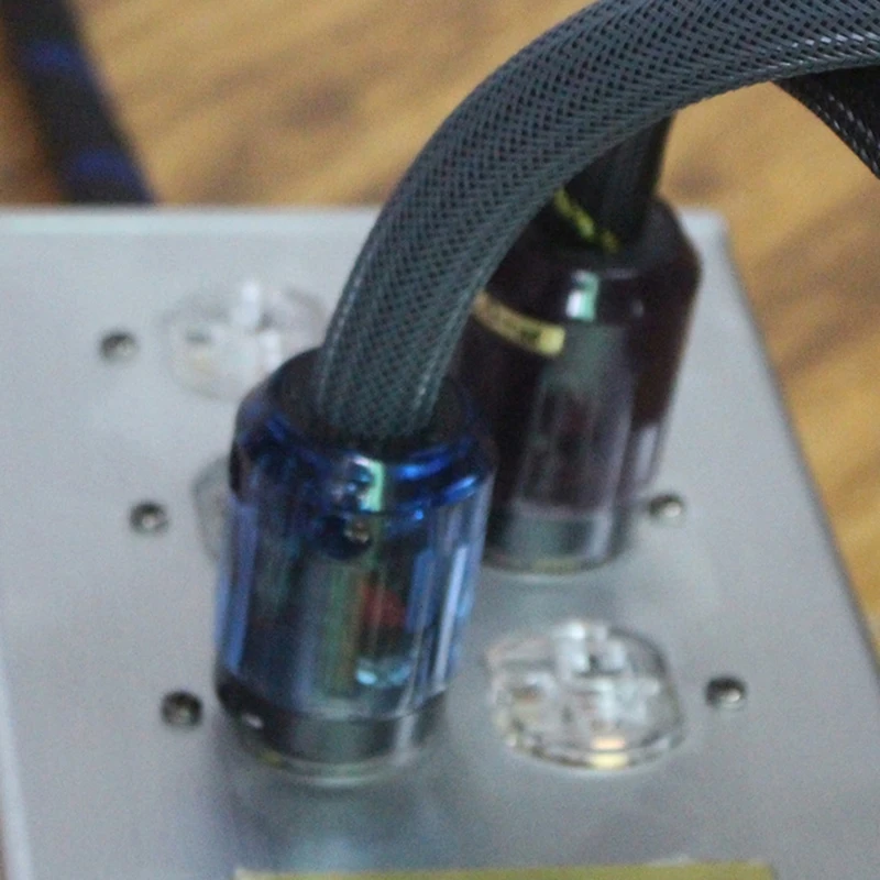 

Hi-End Copper Hifi Audios Power Cord US Plug with P-037/P-037E Connector AMP Cable 0.75/1/1.5/2/3m