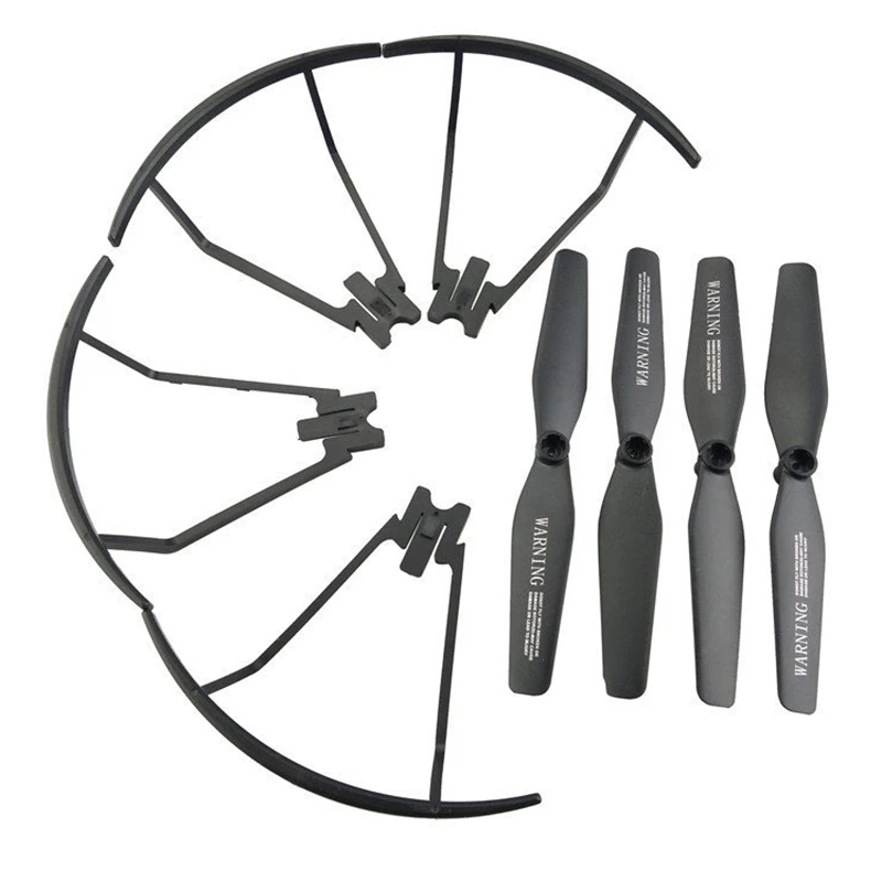 

FFYY-Upgraded Main Blade Propellers for TIANQU VISUO XS809 XS809HC XS809HW XS809W Drone CCW CW Propeller Guard Protectors Replac