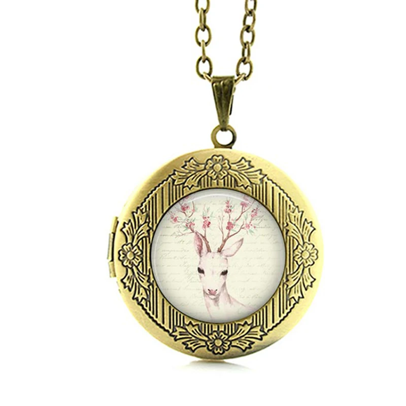 TAFREE, Популярный медальон, ожерелье Lun Love good Platm Hogwarts Expecto Patronum, кулон, ювелирное изделие, стеклянный купол, рождественские подарки, N384