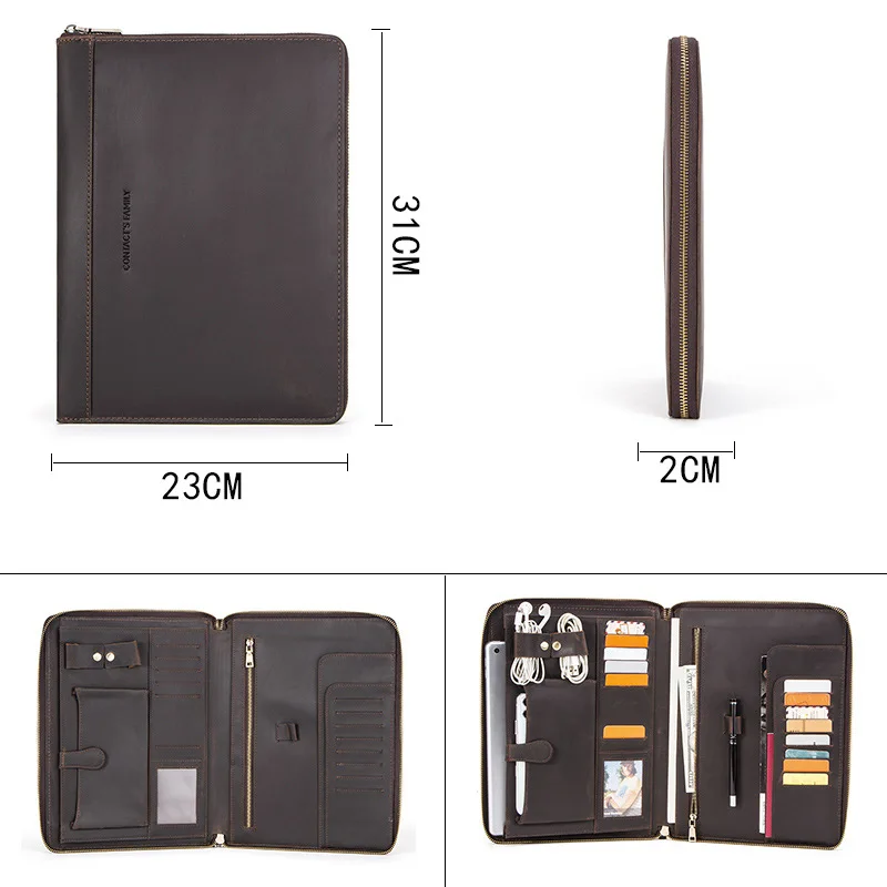 Роскошный чехол книжка из коровьей кожи в стиле ретро для ipad pro 10 5/11 дюймов