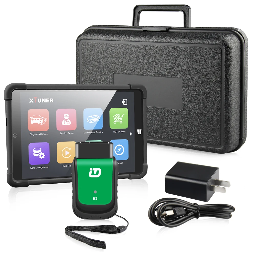 Диагностический сканер xтюнер E3 Easydiag диагностический прибор OBD2 Wi-Fi ODB 2 8 дюймов на