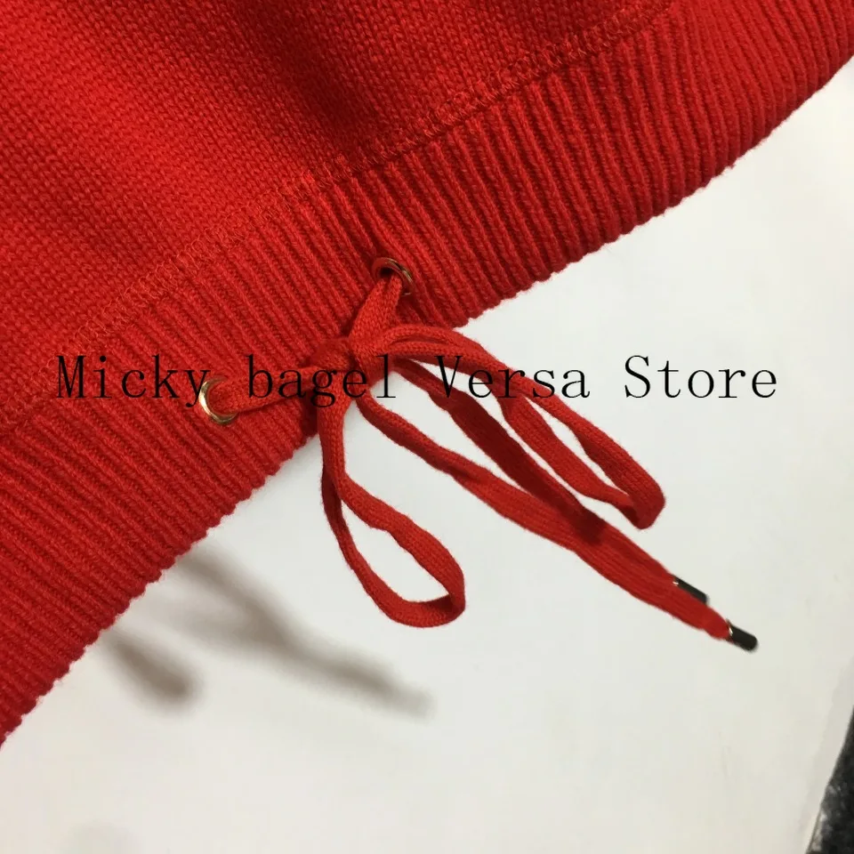 

luxury design plush embroidery letter printing fashion women's hooded Pullover versatile round neck long sleeve knitted sweater