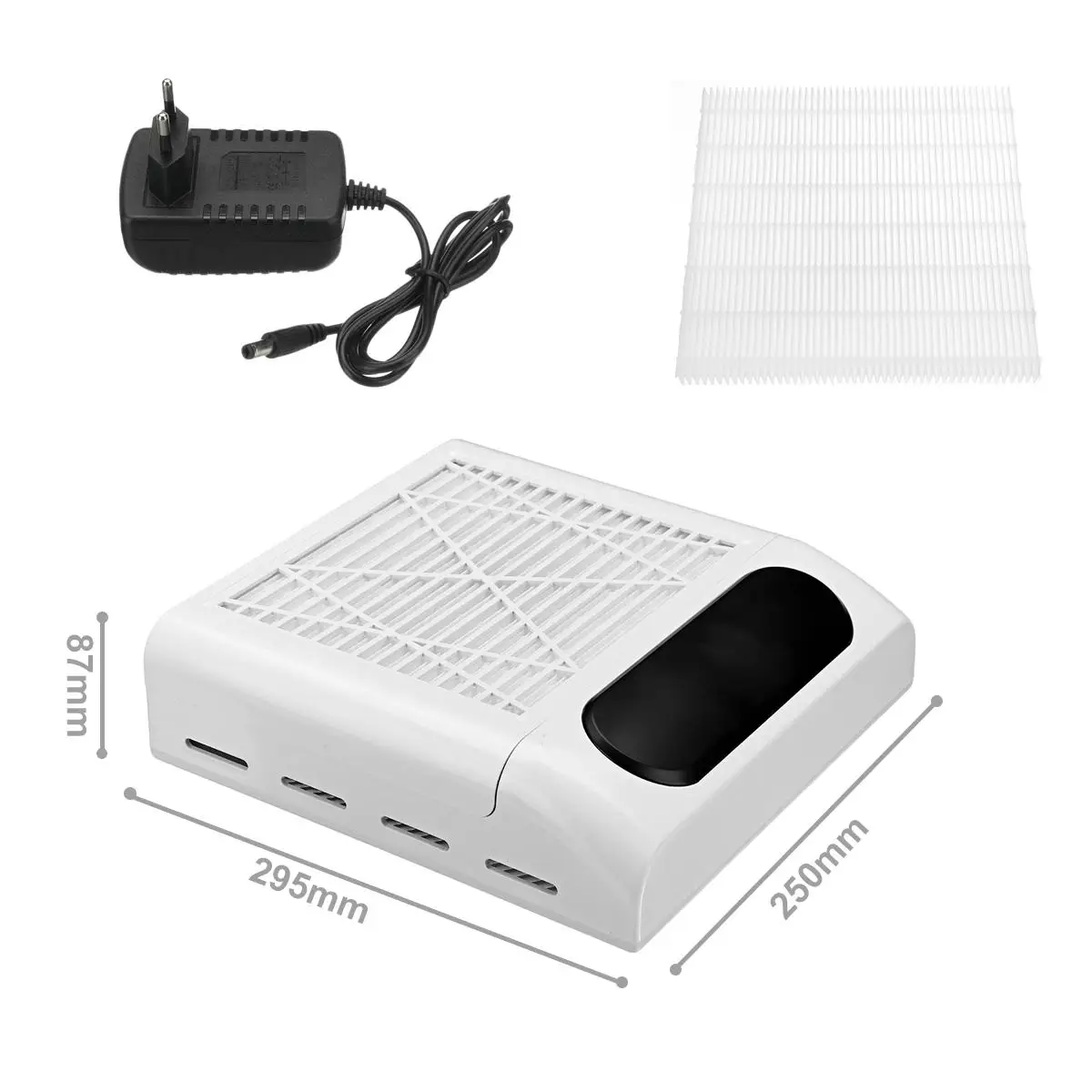 

80W Nail Dust Collector Fan Vacuum Cleaner Manicure Machine Tools With Filter Strong Power Nail Art Tool Nail Vacuum Cleaner