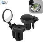 Регулируемое мини-зеркало заднего вида на руль велосипеда, гибкое безопасное зеркало заднего вида с поворотом на 360 градусов для велоспорта