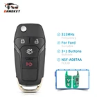 Автомобильный пульт дистанционного управления Dandkey для Ford Escort Fusion 2013-2016 ID49 Chip 315Mhz FCCID N5F-A08TAA Auto Smart Flip