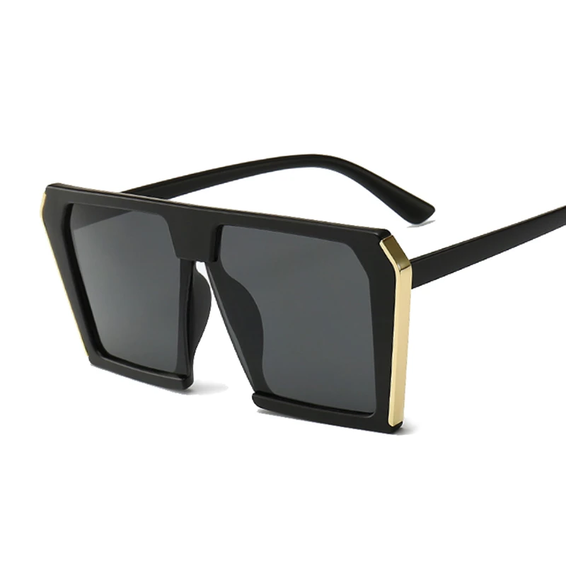 Солнцезащитные очки в большой квадратной оправе для мужчин и женщин роскошные