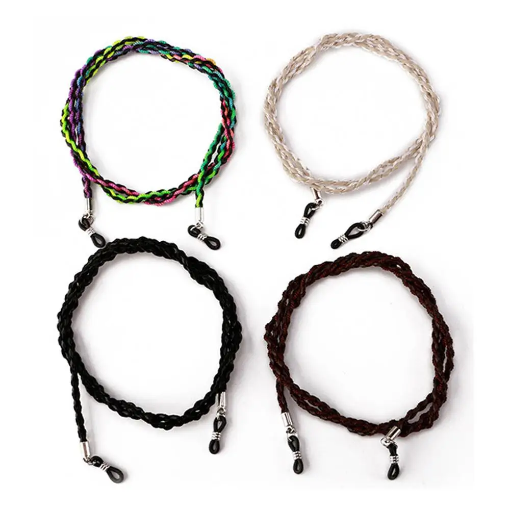 

Fashion PU Nylon Sunglasses Chains Eyeglass Cord Reading Glasses Rope Anti Slip Eyewear Chain Holder