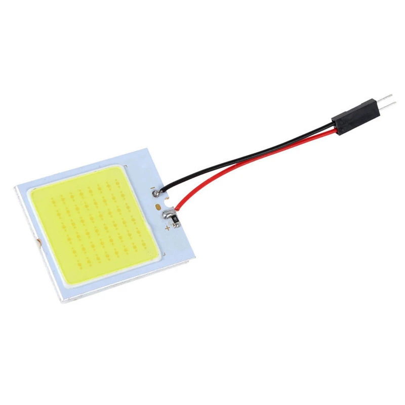 

Panel Lights Lamp 4W 12V White 48 SMD Cob LED T10 BA9S Car Interior Dome