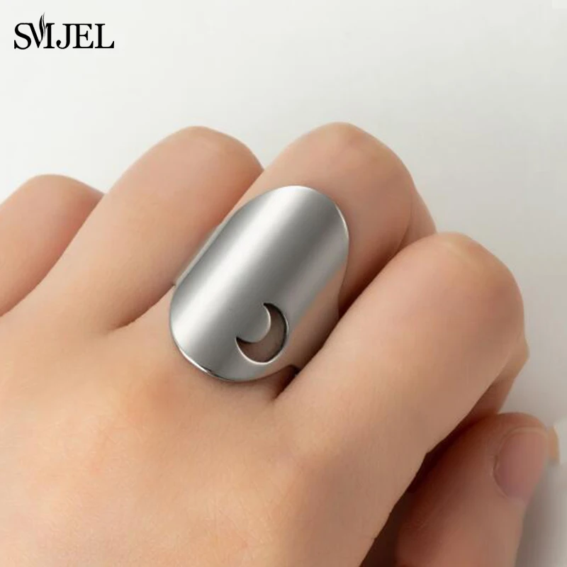 100% из нержавеющей стали полумесяц женское кольцо для помолвки юбилей серьги-гвоздики с кристаллами Swarovski любимой Регулировка размера обручальное кольцо аксессуары Подарки 100% из нержавеющей стали полумесяц женское кольцо для помолвки юбилей серьги-гвоздики с кристаллами Swarovski любимой Регулировка размера обручальное кольцо аксессуары Подарки