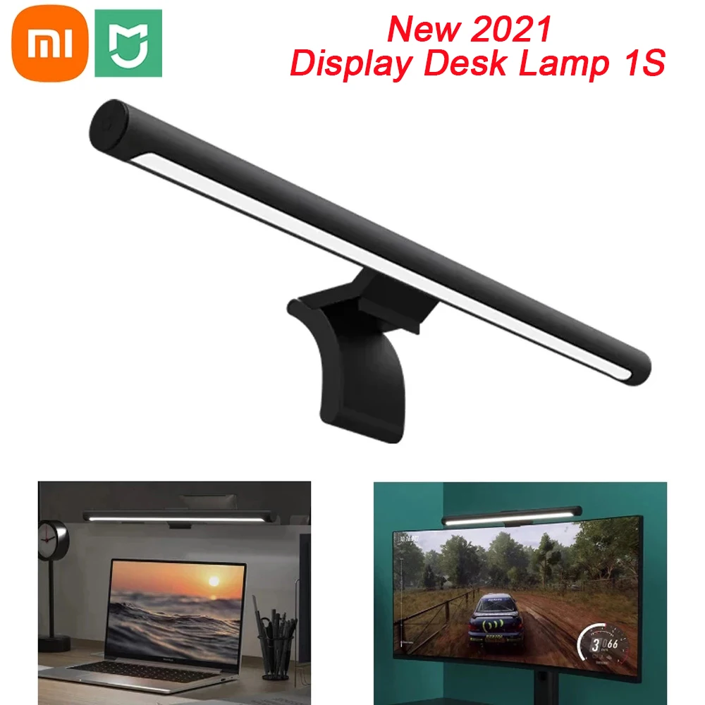 Xiaomi Mijia Lite Display Desk Lamp 1S Foldable Student Eyes Protection  Reading  Learning PC Monitor Screen Bar Hanging Light