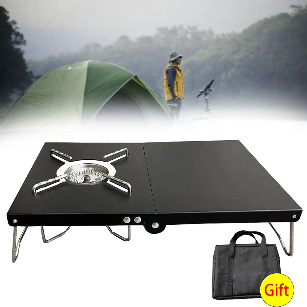 

Portable Outdoor Wood Burning Camping Stove Low Smoke Stove Camping Hiking Cooking Supplies BBQ Equipment Camping Survival Stove