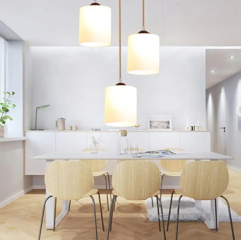 Nordic ресторан подвесной светильник бар маленькая люстра подъезд творческая