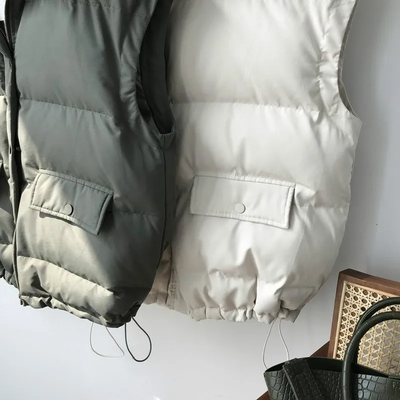 Новое поступление 2020 осенне зимний женский жилет с хлопковой подкладкой