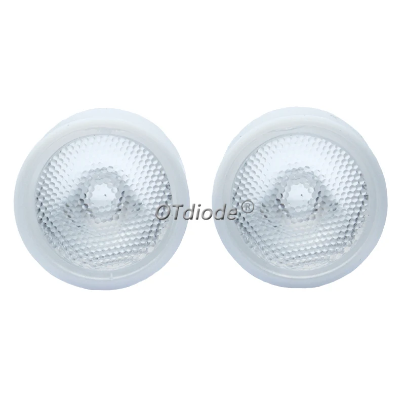 10PCS 21.6mm CREE XPE XPE2 XPG2 XPL XTE 3535 3030 LED Lens 90 Degree Cone Black White Holder For Osram Samsung High Power | Инструменты
