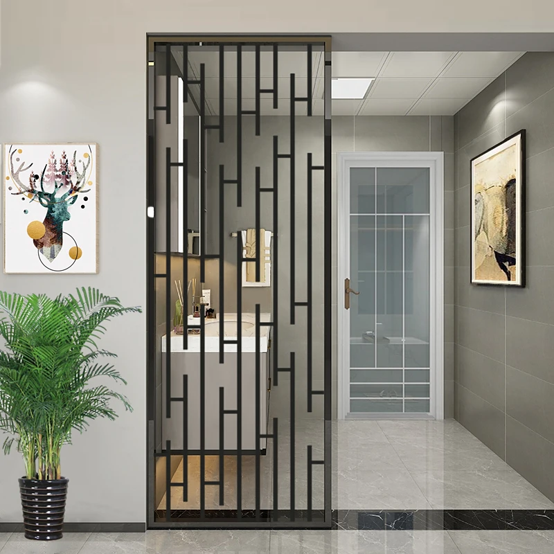 

Скандинавский светильник роскошный индивидуальный креативный из нержавеющей стали Металл современная мода перегородка складной экран дл...