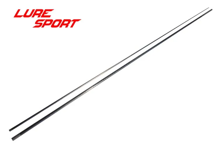 LureSport 2 комплекта 1,98 м 2,1 м карбоновый хлыст удилища с 20 см X Крест Карбон 2 секции м стержень строительный компонент ремонтный полюс DIY
