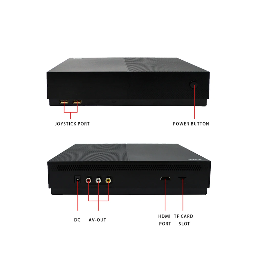 PS1 видеоигровая консоль 64 бит 4K выход Ретро 800 классические Семейные игры ТВ 32G XPRO