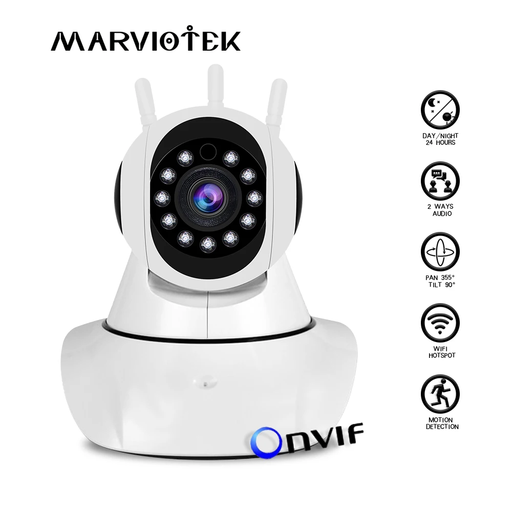720P радионяня WiFi беспроводной детский фотоаппарат с монитором Домашняя