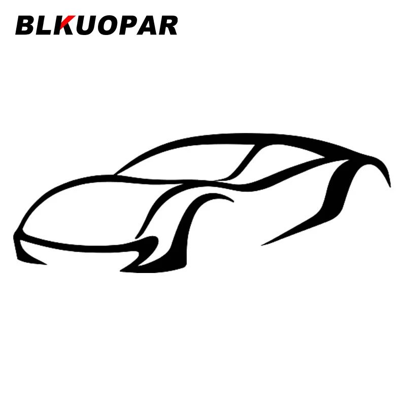

BLKUOPAR Racing автомобильные наклейки-логотипы креативная наклейка виниловый материал окклюзия царапина скейтборд мотоцикл водонепроницаемое ...