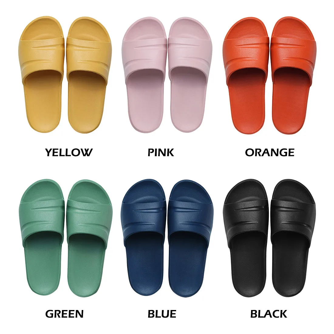 

2021 Bathroom Shower Slippers For Women Summer Soft Sole High Quality Beach Casual Shoes Female Indoor Home House Pool Slipper