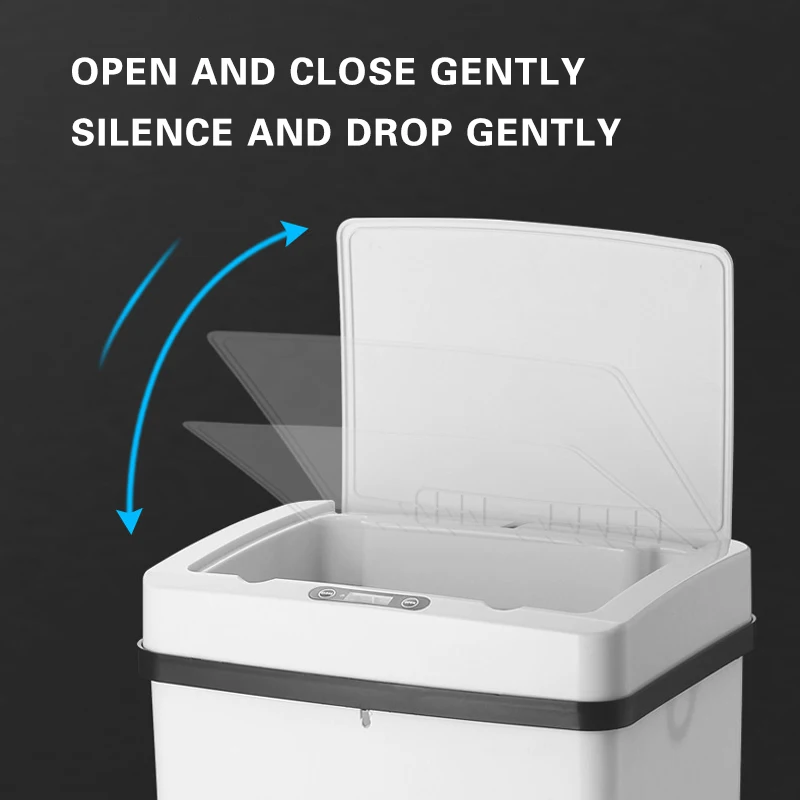 Умная мусорная корзина с автоматическим датчиком умная Индукционная для