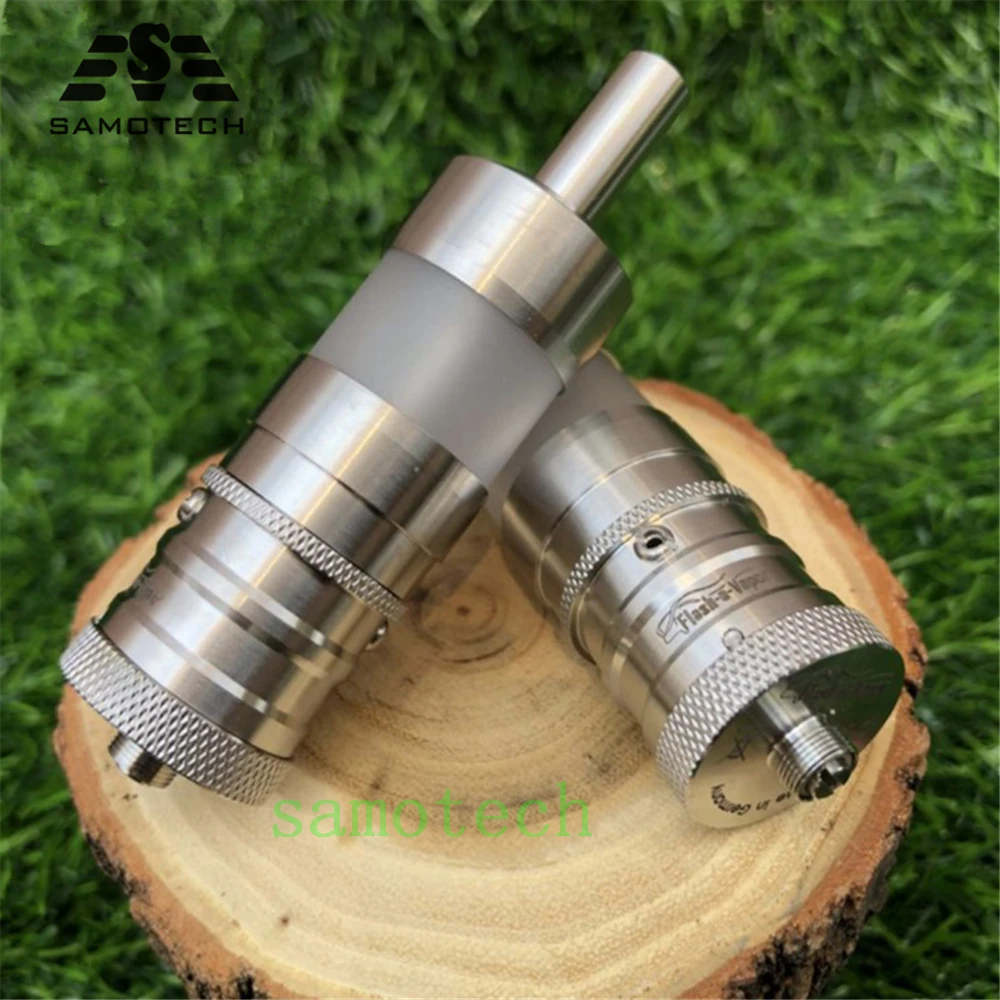 

Genuine Flash e Vapor V4.5 RTA 6ML Capability Rebuildable Tank Atomizer 316 stainless steel Diameter 23MM Vape Vaporizer mtl rta