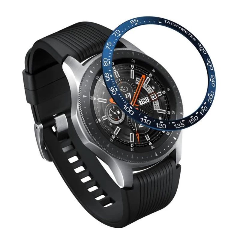 Безель кольцо для Samsung Galaxy Watch 46 мм 42 Шестерня S3 Frontier металлическая защита от