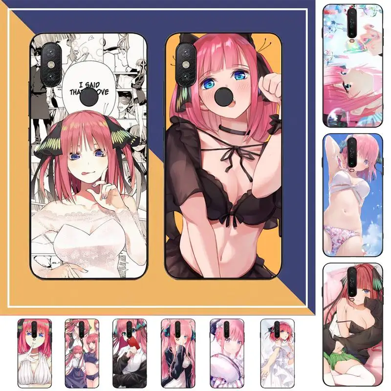 

Nakano Nino Gotoubun no Hanayome Phone Case for Redmi Note 8 7 9 4 6 pro max T X 5A 3 10 lite pro