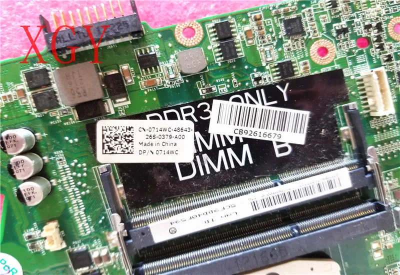 Оригинальные CN-0714WC 0714wc 714wc для dell xps l502x компьютер портативный gt540 2 Гб dagm6cmb8d0 hm67 100%