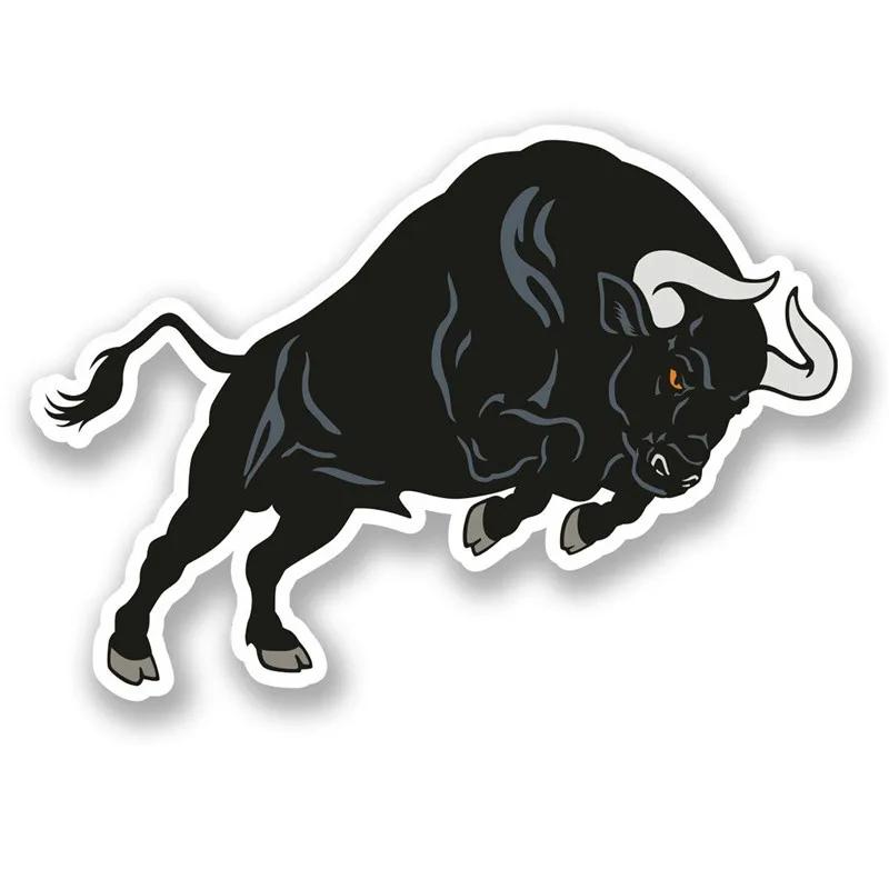 

Dawasaru Car Stickers Decorated In Black Spanish Bull Decorative Accessories Creative Sun Block Waterproof PVC,13cm*13cm
