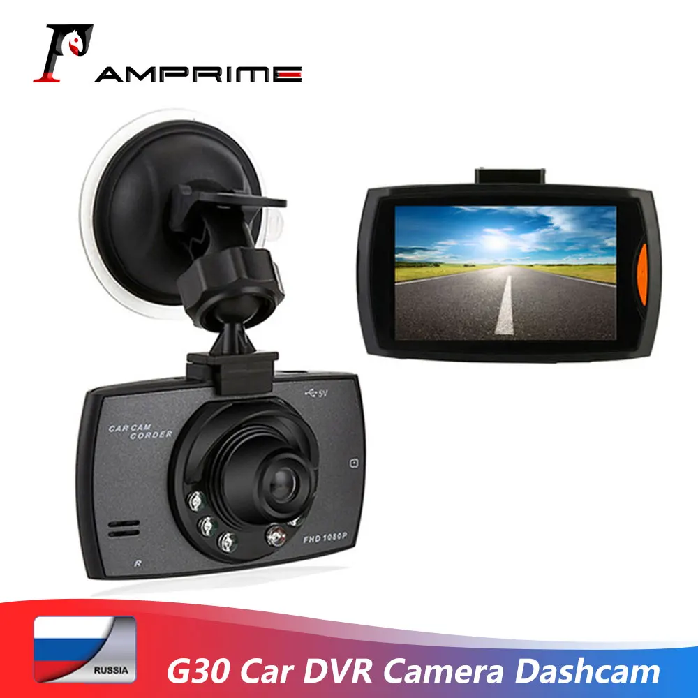 Автомобильный видеорегистратор AMPrime A2 G30 Full HD 1080P камера с обзором 140 градусов для