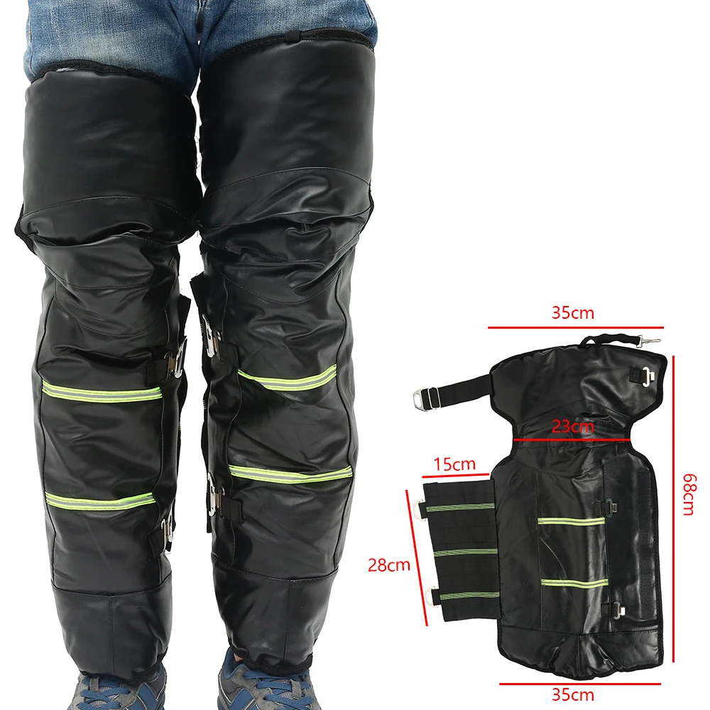 Motorcycle Protective KneePad Winter Scooter Moto Bike Warmer Windproof Warming Knee Pads Legs Protector Thickening Cold-Proof