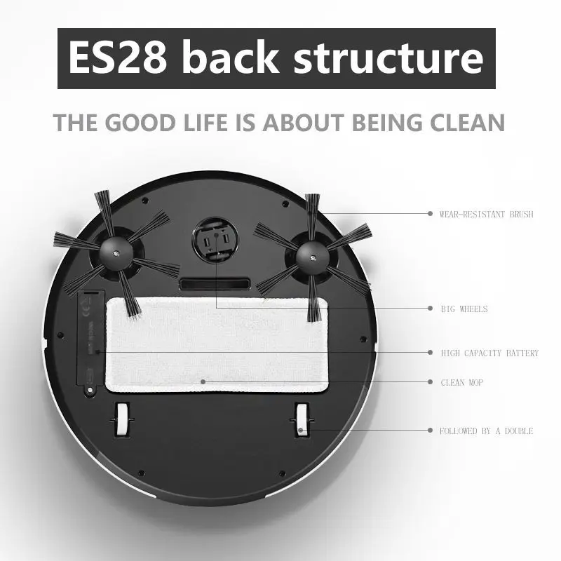 

3 in 1 USB Charging Smart Wireless Robot Vacuum Cleaner Sweeping Vaccum Cleaner Robots Carpet Household Cleaning Machine