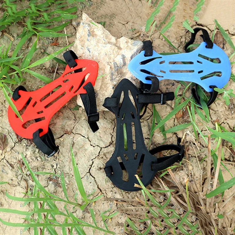 Стрельба из лука армированный лук стрельба охота защита на руку с 2 ремешками