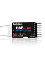 radiolink r8f 8ch 2 4g receiver with two way transmission dual antenna fpv car boat accessories