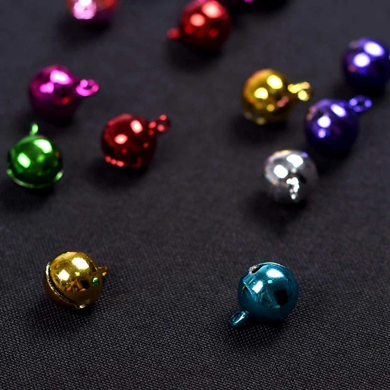 

150Pcs Christmas Bells Jingle Bells for Crafts, Small Bells DIY Bells Christmas Crafts, 12mm & 22mm