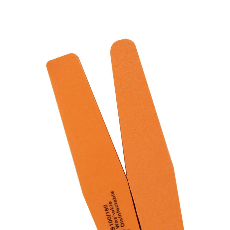 

Retail/wholesale Professional Nail File Half Moon Sandpaper Nail Sanding Grinding Polishing Manicure Care Tools Buffers for Nail
