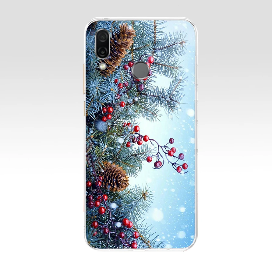 10 24AA Рождественские огни подарок 2 Мягкий ТПУ чехол для huawei Honor 8 8S 8X8 Lite 9 9 Lite - Цвет: 10