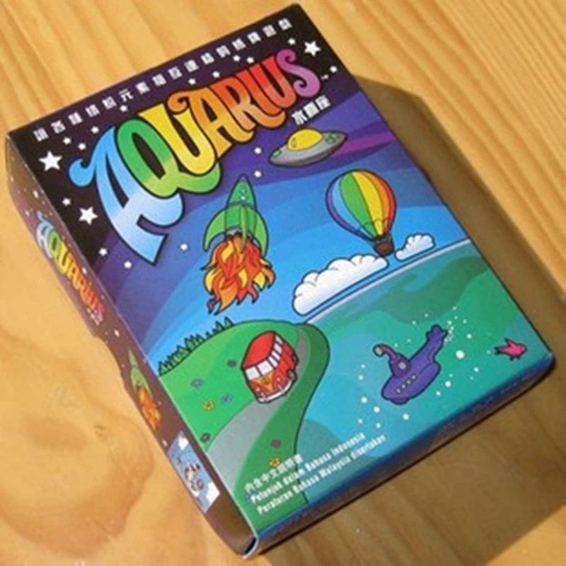 

1Aquarius Card Game Popular Strategy Board Games Party Funy Flowers Girl Board Games 1
