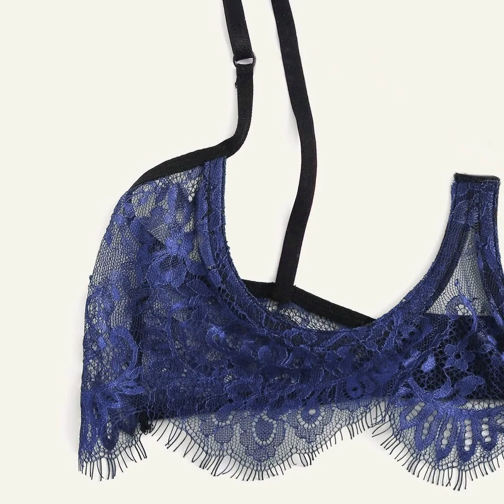 

Woman Lingerie Set 2021 Women Sexy Lingerie Set Summer Lacely Lace Push Up Bra Set Transparent Panties Underwear Push Up